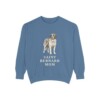 Saint Bernard Mom Sweatshirt, Blue Jean, front view