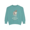 Saint Bernard Mom Sweatshirt, Seafoam, front view