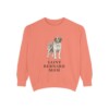 Saint Bernard Mom Sweatshirt, Terracotta, front view