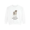 Saint Bernard Mom Sweatshirt, White, front view