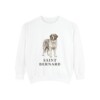 Saint Bernard Sweatshirt, White, front view