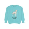 Saluki Dad Sweatshirt, Chalky Mint, front view
