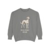 Saluki Dad Sweatshirt, Grey, front view