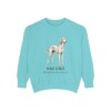 Saluki Latin Sweatshirt, Chalky Mint, front view