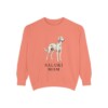 Saluki Mom Sweatshirt, Terracotta, front view