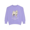 Samoyed Dad Sweatshirt, Violet, front view