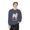 Samoyed Sweatshirt, Denim, person 1 front