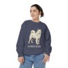 Samoyed Sweatshirt, Denim, person 2 front