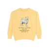 Samoyed Humor Sweatshirt, Butter, front view