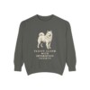 Samoyed Humor Sweatshirt, Pepper, front view