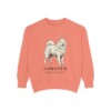 Samoyed Latin Sweatshirt, Terracotta, front view