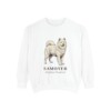 Samoyed Latin Sweatshirt, White, front view