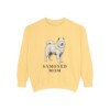 Samoyed Mom Sweatshirt, Butter, front view