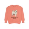 Samoyed Mom Sweatshirt, Terracotta, front view