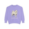 Samoyed Sweatshirt, Violet, front view