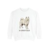 Samoyed Sweatshirt, White, front view