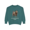 Schipperke Dad Sweatshirt, Blue Spruce, front view