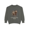Schipperke Dad Sweatshirt, Pepper, front view