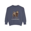 Schipperke Sweatshirt, Denim, front view