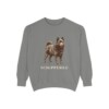 Schipperke Sweatshirt, Grey, front view