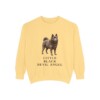 Schipperke Humor Sweatshirt, Butter, front view