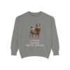 Schipperke Humor Sweatshirt, Grey, front view