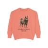 Schipperke Mom Sweatshirt, Terracotta, front view