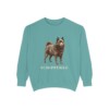 Schipperke Sweatshirt, Seafoam, front view