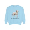 Schnoodle Sweatshirt, Chambray, front view
