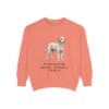 Schnoodle Humor Sweatshirt, Terracotta, front view