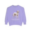 Schnoodle Latin Sweatshirt, Violet, front view