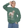 Schnoodle Sweatshirt, Light Green, person 2 context