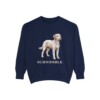 Schnoodle Sweatshirt, True Navy, front view
