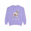 Schnoodle Sweatshirt, Violet, front view