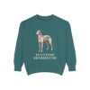 Scottish Deerhound Sweatshirt, Blue Spruce, front view