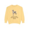 Scottish Deerhound Dad Sweatshirt, Butter, front view