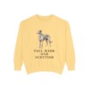 Scottish Deerhound Humor Sweatshirt, Butter, front view