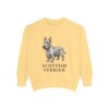 Scottish Terrier Sweatshirt, Butter, front view