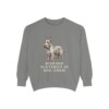 scottish-terrier-sweatshirt-humor-grey Scottish Terrier Humor Sweatshirt, Grey, front view
