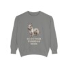 Scottish Terrier Mom Sweatshirt, Grey, front view