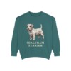 Sealyham Terrier Sweatshirt, Blue Spruce, front view
