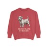 Sealyham Terrier Sweatshirt, Crimson, front view