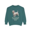 sealyham-terrier-sweatshirt-dad-blue-spruce Sealyham Terrier Dad Sweatshirt, Blue Spruce, front view