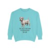 sealyham-terrier-sweatshirt-dad-chalky-mint Sealyham Terrier Dad Sweatshirt, Chalky Mint, front view