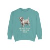 sealyham-terrier-sweatshirt-dad-seafoam Sealyham Terrier Dad Sweatshirt, Seafoam, front view