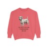 sealyham-terrier-sweatshirt-dad-watermelon Sealyham Terrier Dad Sweatshirt, Watermelon, front view