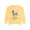 Sealyham Terrier Humor Sweatshirt, Butter, front view