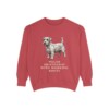 Sealyham Terrier Humor Sweatshirt, Crimson, front view