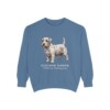 Sealyham Terrier Latin Sweatshirt, Blue Jean, front view