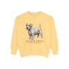 Sealyham Terrier Latin Sweatshirt, Butter, front view